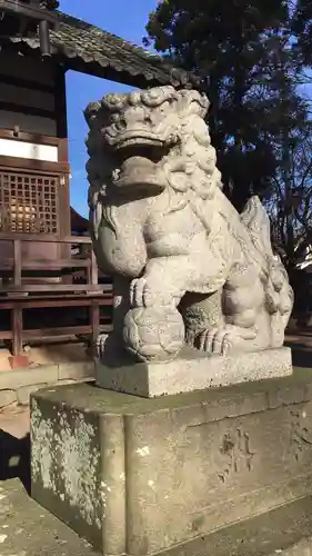 白鳥神社の狛犬