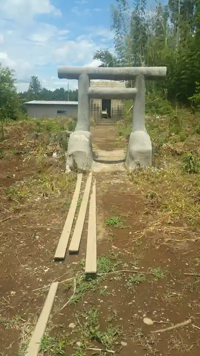 百里神社の鳥居
