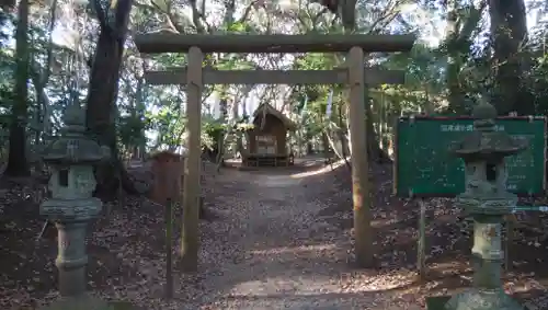 沼尾神社の鳥居