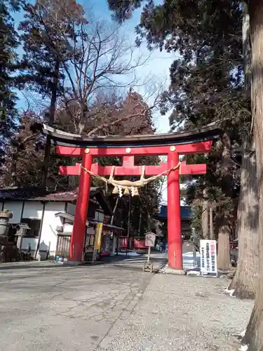 伊佐須美神社の鳥居