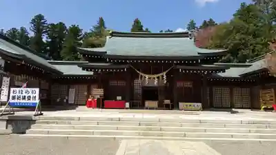 茨城縣護國神社の本殿・本堂