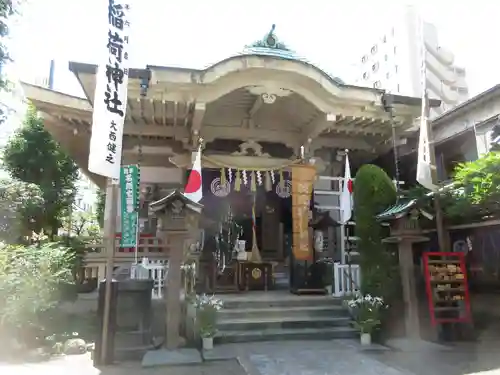 矢先稲荷神社の本殿・本堂