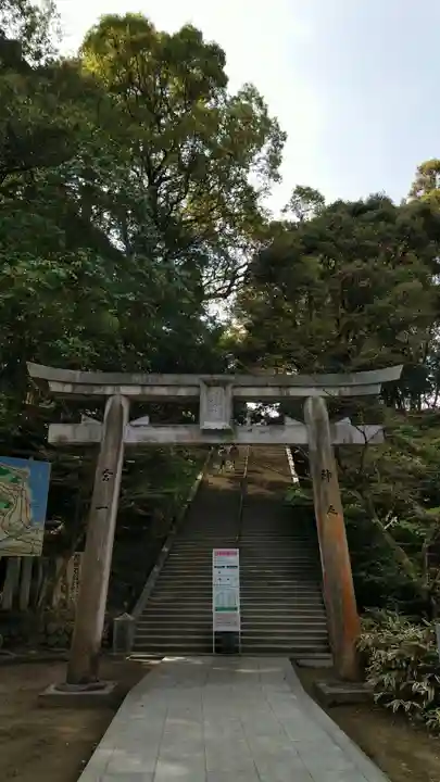 石鎚神社 口之宮 本社の鳥居