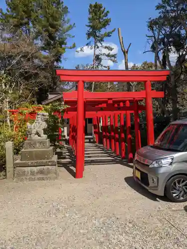 高山神社の鳥居