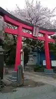 大稲荷神社の鳥居