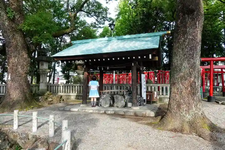 古知野神社の手水舎