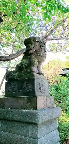 検見川神社の狛犬