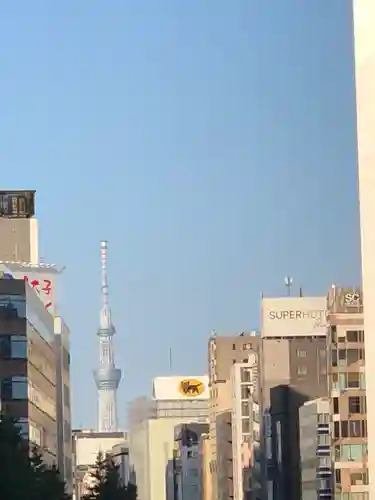 烏森神社の周辺