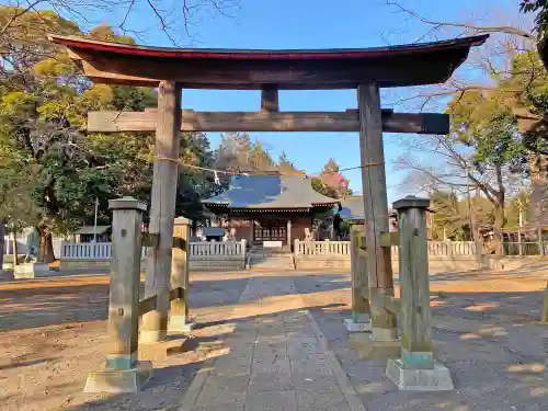 高木神社の鳥居