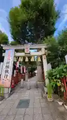 川越八幡宮の鳥居