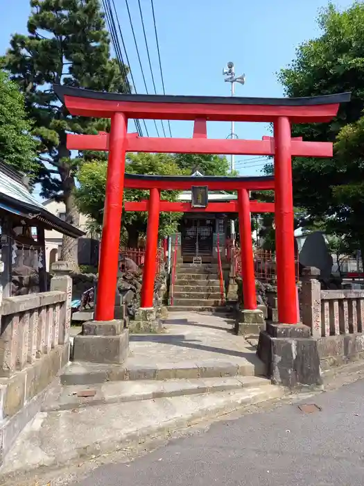 北條稲荷神社の鳥居