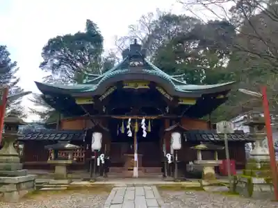 粟田神社の本殿・本堂