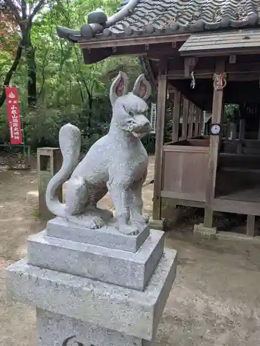 小牧山稲荷神社の狛犬