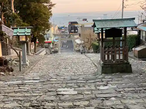 久能山東照宮の景色