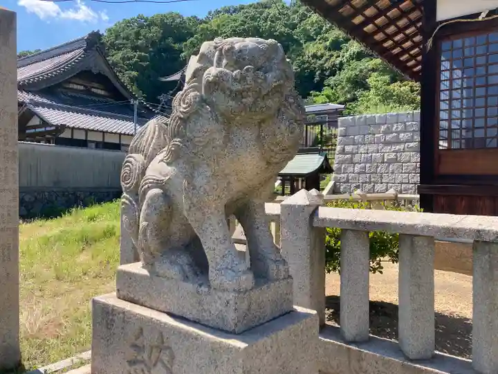五宮神社の狛犬
