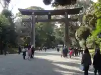 明治神宮の鳥居