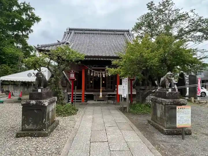 龍ケ崎八坂神社の本殿・本堂
