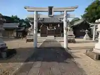 八幡社(東尾八幡社)の鳥居