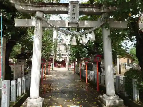 駒形神社の鳥居