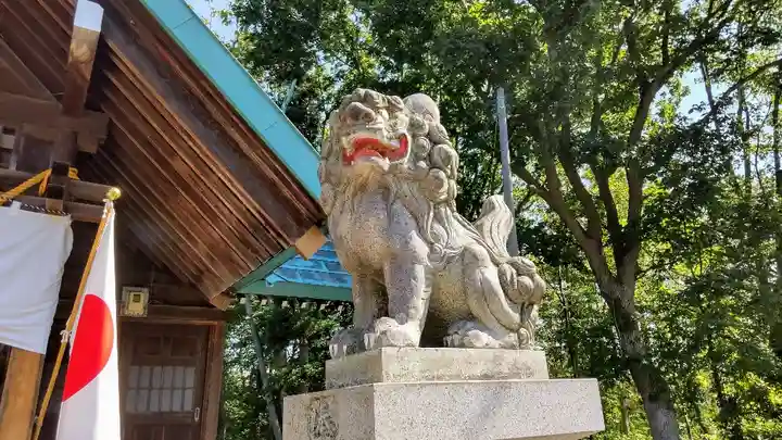 峰延神社の狛犬