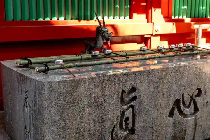 神田神社(神田明神)の手水舎