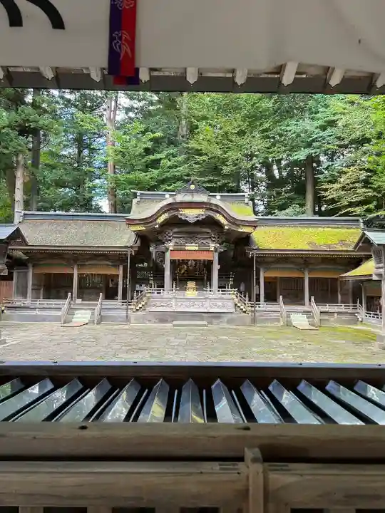 諏訪大社の本殿・本堂