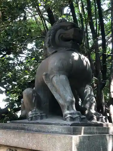 諏方神社の狛犬