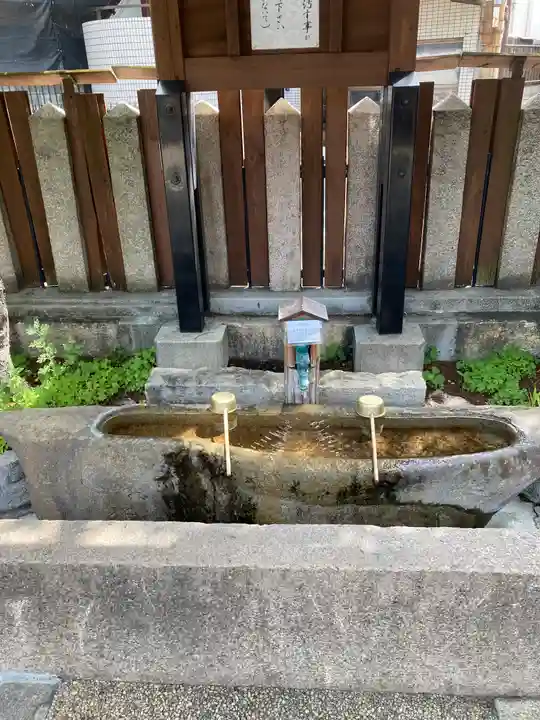 櫻井神社の手水舎