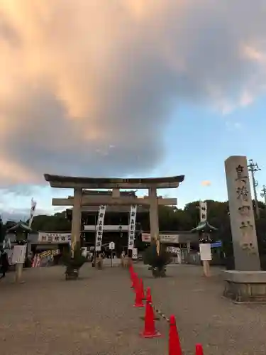 真清田神社の鳥居