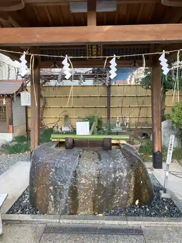 猿江神社の手水