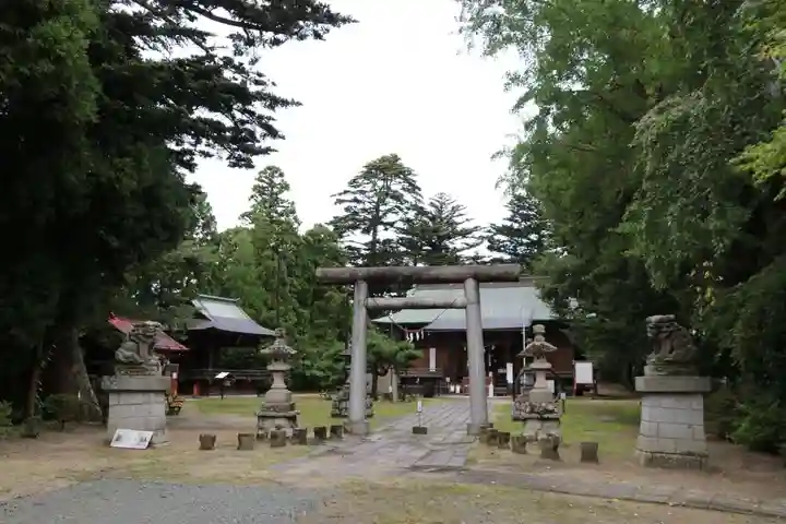 三春大神宮の景色