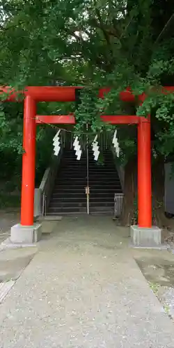 雷神社の鳥居