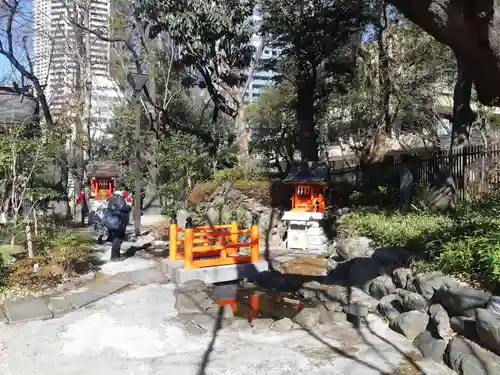 熊野神社の庭園
