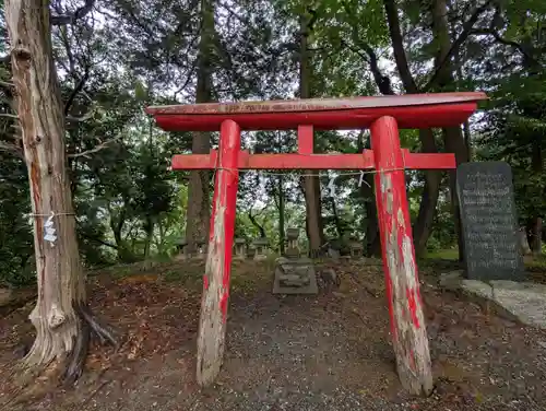 阿久津「田村神社」（郡山市阿久津町）旧社名：伊豆箱根三嶋三社(福島県)