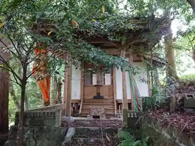 修験道社の本殿・本堂