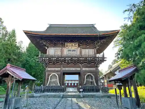 長勝寺の山門・神門