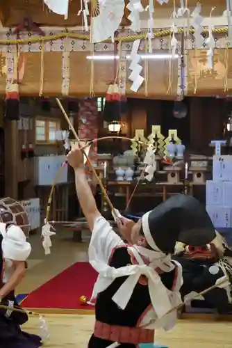 尻岸内八幡神社のお祭り