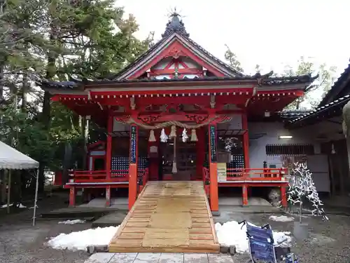 金澤神社の本殿