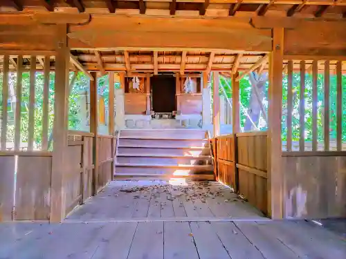 日吉社（坂田）の本殿・本堂