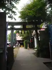 染井稲荷神社の鳥居