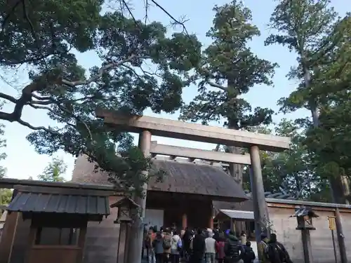 伊勢神宮外宮（豊受大神宮）の鳥居