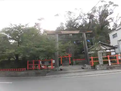 建勲神社の鳥居