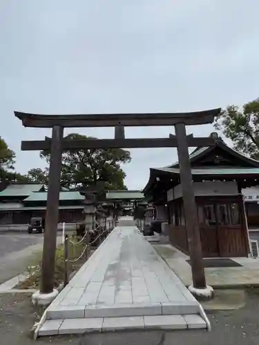 佐嘉神社の鳥居