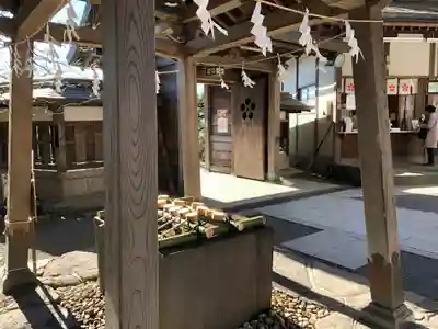 荏柄天神社の手水舎