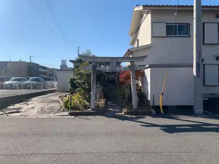 白山神社の鳥居