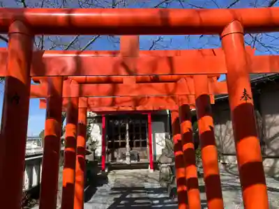 港稲荷神社の鳥居
