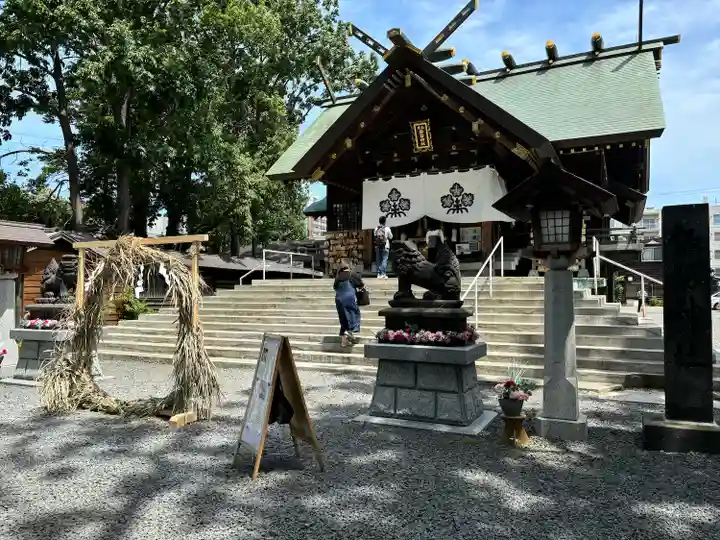 札幌諏訪神社の本殿・本堂