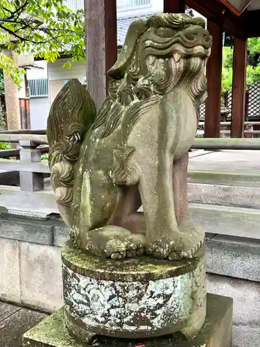 八幡神社の狛犬