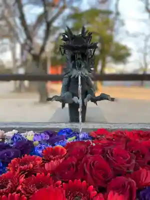 総願寺の手水舎