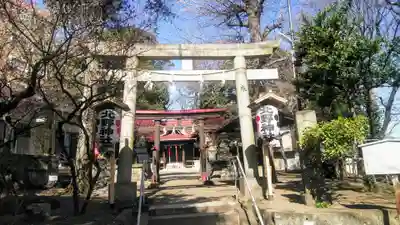 松が丘北野神社の鳥居